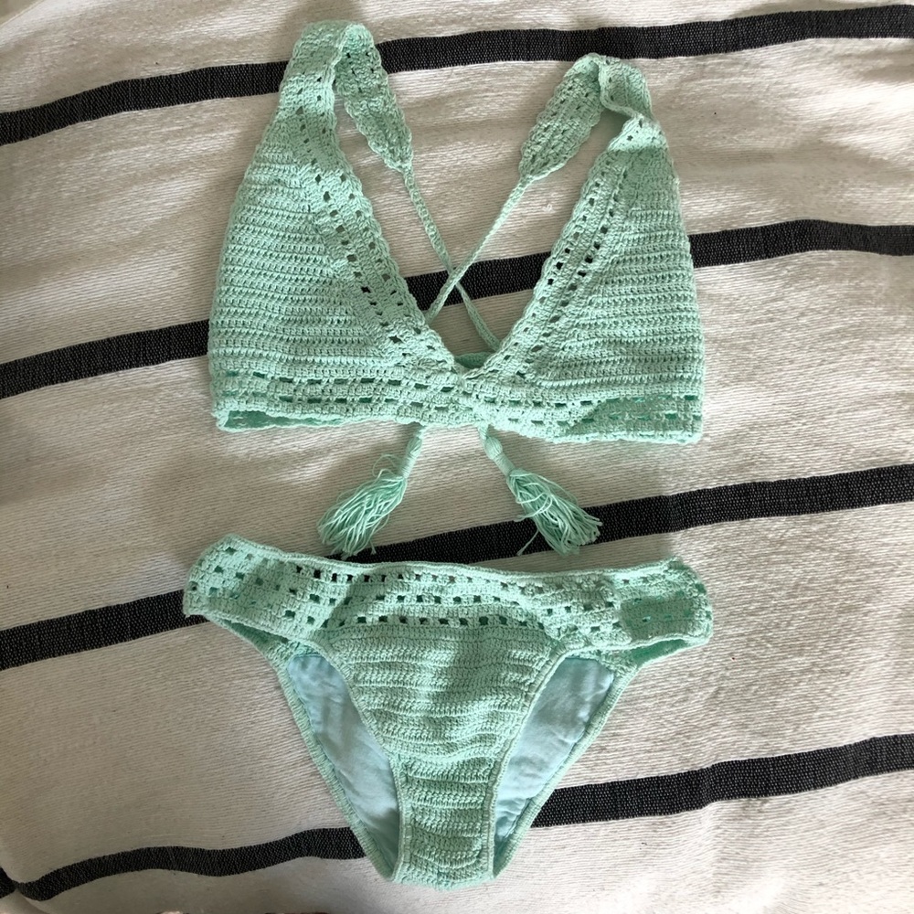Crochet swim suit